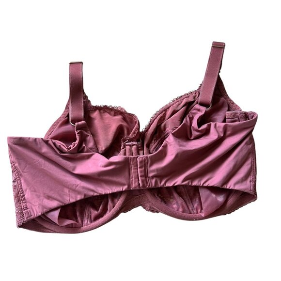 Sculptress Estel Full Cup Dusty Rose Lace Underwire Bra 38GG - Picture 5 of 8